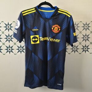 Adidas Manchester United Blue Jersey